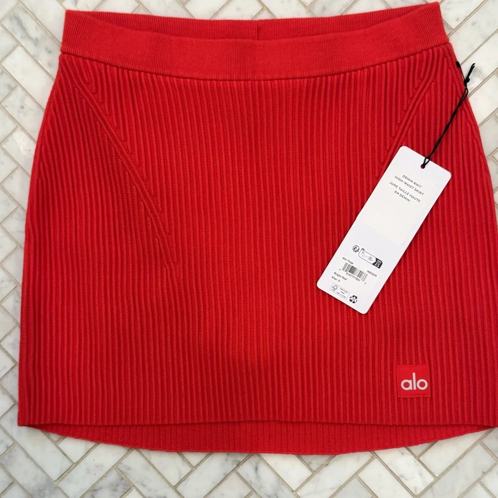 ALO yoga knit high waist Skirt